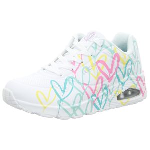 Sneaker - Skechers - Uno-Changed Love - white/multi coloreduv