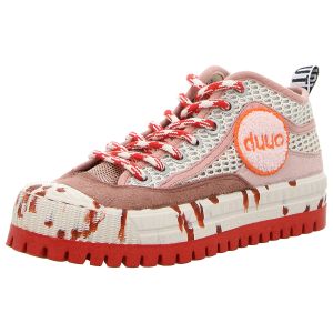 Sneaker - duuo - Col Cover Folck Plus - rot-kombi