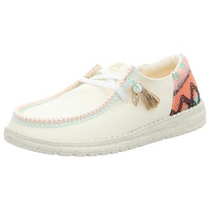 Schn�rschuhe - Hey Dude - Wendy Funk Beach - egret/multi