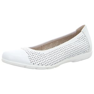 Ballerinas - Caprice - white softnappa