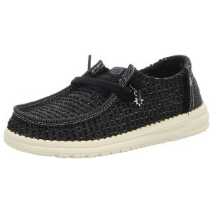 Schn�rschuhe - Hey Dude - Wendy Frayed Canvas - black