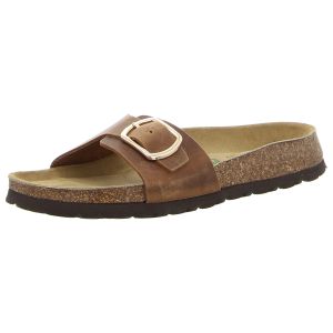 Pantoletten - neu B - Meno - cognac