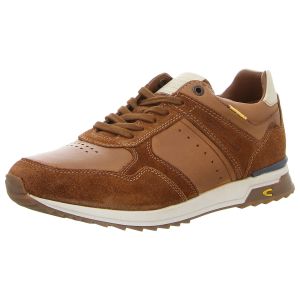 Sneaker - camel active - tan weiss
