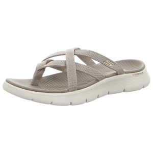 Zehentrenner - Skechers - Go Walk Flex - taupe