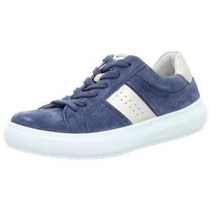 Schn�rschuhe - Gabor - denim/puder