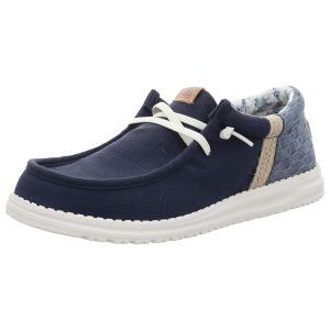 Schn�rschuhe - Hey Dude - Wally Funk - summer stitch navy blazer/multi