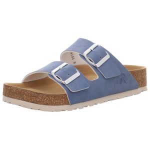Pantoletten - Rieker - blau