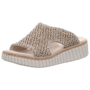 Pantoletten - Rieker - beige