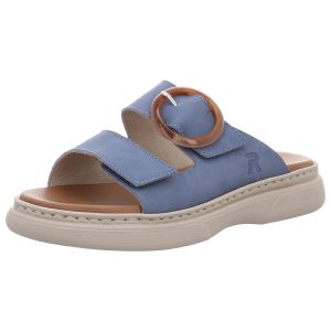 Pantoletten - Rieker - blau