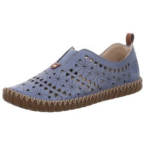 Slipper - Rieker - blau