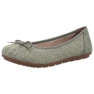 Ballerinas - Rieker - gr�n kombi