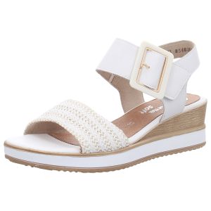Sandaletten - Remonte - weiss-gold/weiss