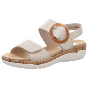 Sandaletten - Rieker - beige kombi