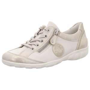 Schn�rschuhe - Remonte - beige kombi