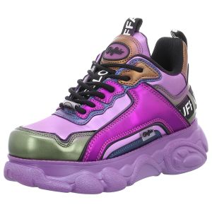 Schn�rschuhe - Buffalo - CLD Chai - grey/pink/purple