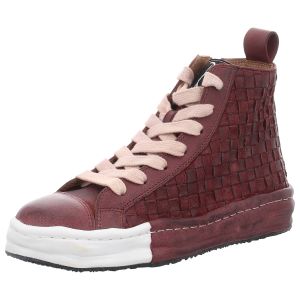 Sneaker - Rebecca White - Recross V1 - woven bordo