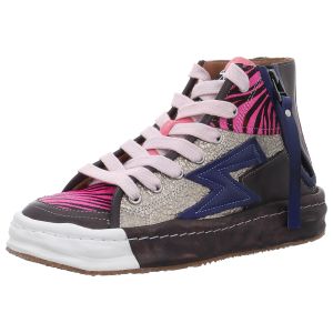Sneaker - Rebecca White - Rethunder V2 Zebra - mix fuxia/royal blue