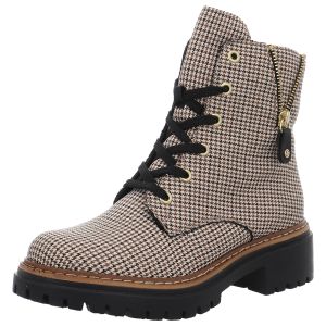 Stiefeletten - Rieker - beige-schwarz/schwarz