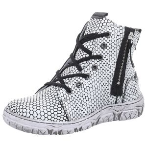 Stiefeletten - Krisbut - wei�-kombi