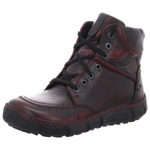 Stiefeletten - Krisbut - rot-kombi