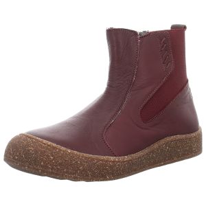 Stiefeletten - Gemini - Anilina - cherry/braun