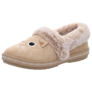 Hausschuhe - Skechers - Bobs Too Cozy - tan