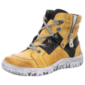 Stiefeletten - Krisbut - gelb-kombi