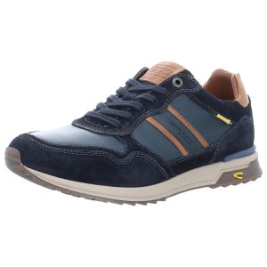 Sneaker - camel active - navy/natur