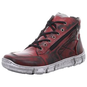 Stiefeletten - Krisbut - rot-kombi