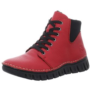 Stiefeletten - Rieker - rot