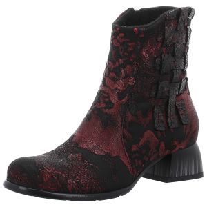 Stiefeletten - Simen - weinrot schwarz