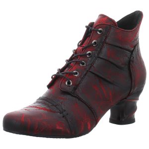 Stiefeletten - Simen - schwarz rot