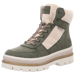 Stiefeletten - Rieker - gr�n kombi