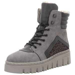 Stiefeletten - Rieker - grau