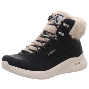 Stiefeletten - Rieker - schwarz/beige