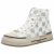 Rebecca White - X51-7 SQUARE FEBRIC WHITE - X51-7 SQUARE FEBRIC WHITE - square febric white - Sneaker