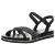 Tamaris - 1-1-28145-42-098 - 1-1-28145-42-098 - black comb - Sandaletten