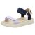 Woden - WL926-320 - Line - space multi - Sandalen