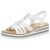 Rieker - V0240-80 - V0240-80 - weiss - Sandaletten