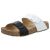 Haflinger - 819016 0 2335 - Bio Andrea - weiss/schwarz - Pantoletten