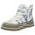 Rebecca White - V02L-5B NAVY-WHITE+BLUE GLITTER - V02L-5B NAVY-WHITE+BLUE GLITTER - navy-white + blue-glitter - Sneaker