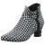 Simen - 8327A SCHWARZ/WEISS - 8327A SCHWARZ/WEISS - schwarz weiss - Stiefeletten