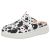 Fusion - LILY CAPRI COW BLACK WHITE - Lily - black white - Pantoletten