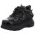 Buffalo - 1630966 - CLD Corin Butterflie - black - Schn�rschuhe