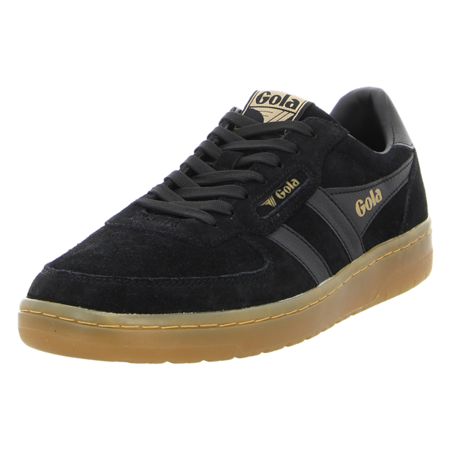 Gola - CMB571-BB - Hawk Suede 86 - black/gum - Sneaker