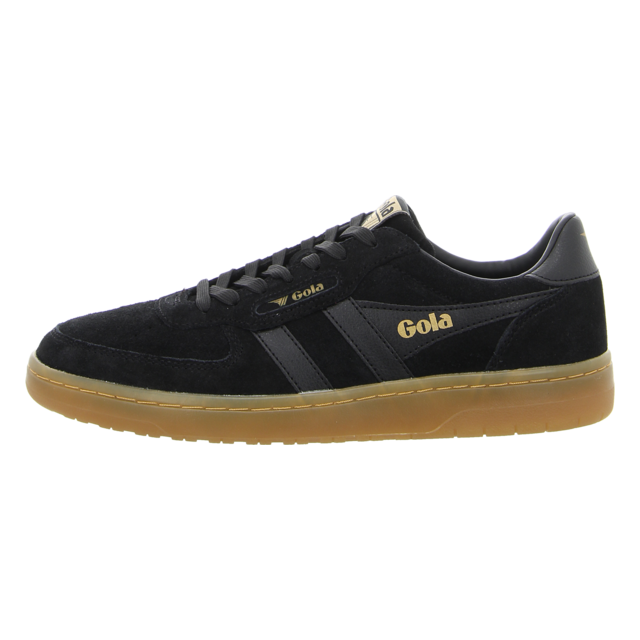 Gola - CMB571-BB - Hawk Suede 86 - black/gum - Sneaker