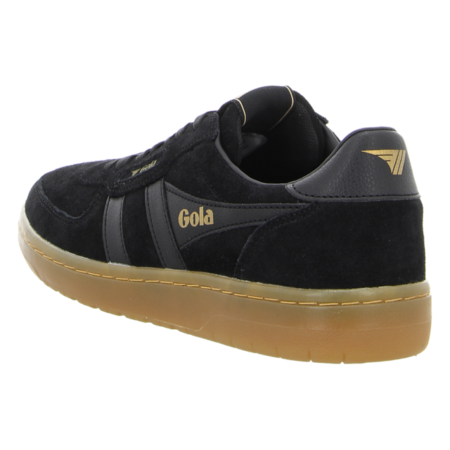 Gola - CMB571-BB - Hawk Suede 86 - black/gum - Sneaker