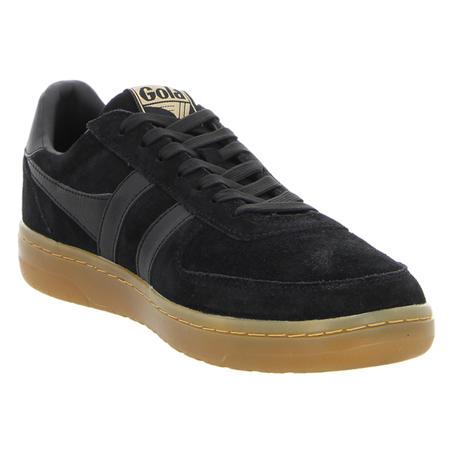 Gola - CMB571-BB - Hawk Suede 86 - black/gum - Sneaker