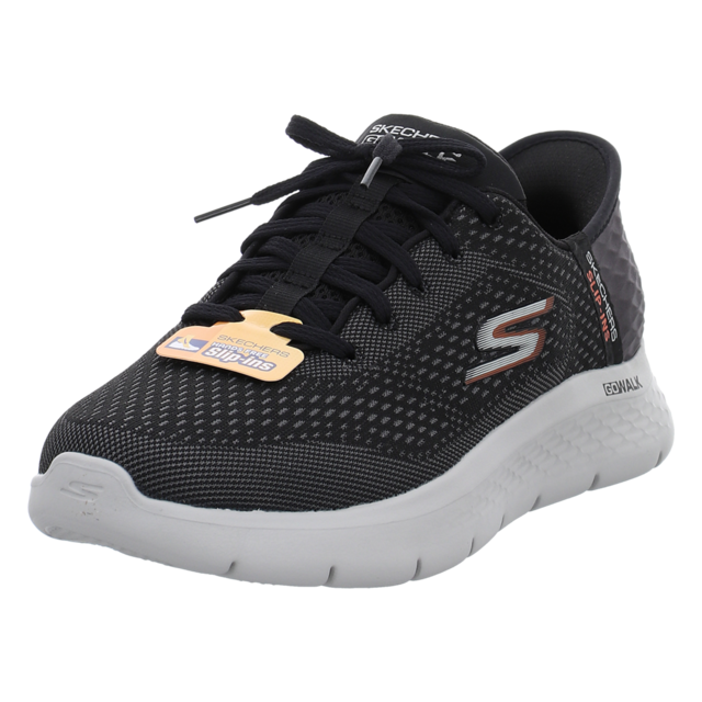 Skechers - 216505 BKOR - Go Walk Flex - black/orange - Sneaker