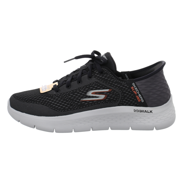 Skechers - 216505 BKOR - Go Walk Flex - black/orange - Sneaker